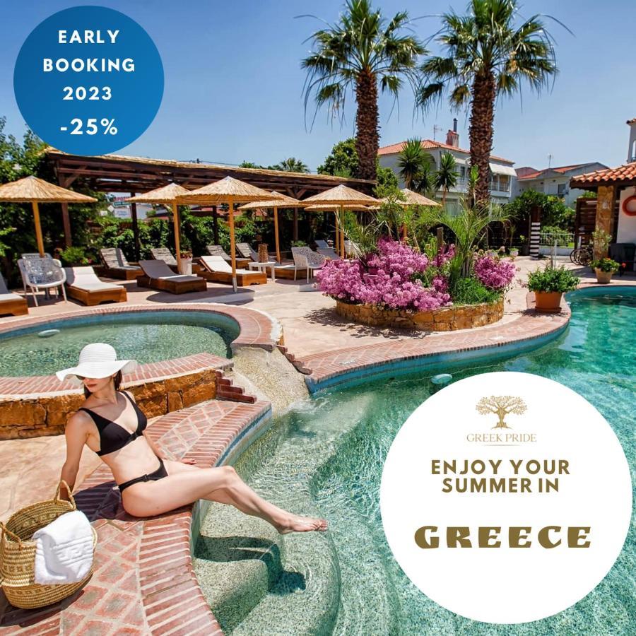Halkidiki Greek Pride Seafront Hotel Skála Foúrkas Eksteriør bilde